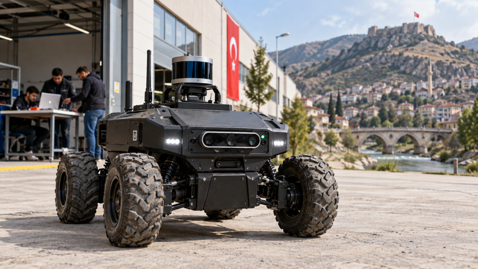 Tokat’ta Yapay Zekâlı Otonom Robot Geliştiriliyor: GPS Olmadan Yolunu Bulabiliyor