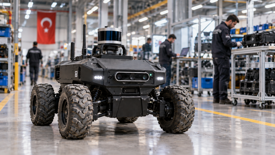 Tokat’ta Yapay Zekâlı Otonom Robot Geliştiriliyor: GPS Olmadan Yolunu Bulabiliyor
