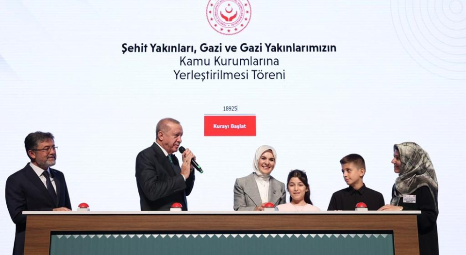 Tokat’taki şehit yakını ve gazileri de ilgilendiriyor: Yarın 571 kişinin kamu ataması yapılacak