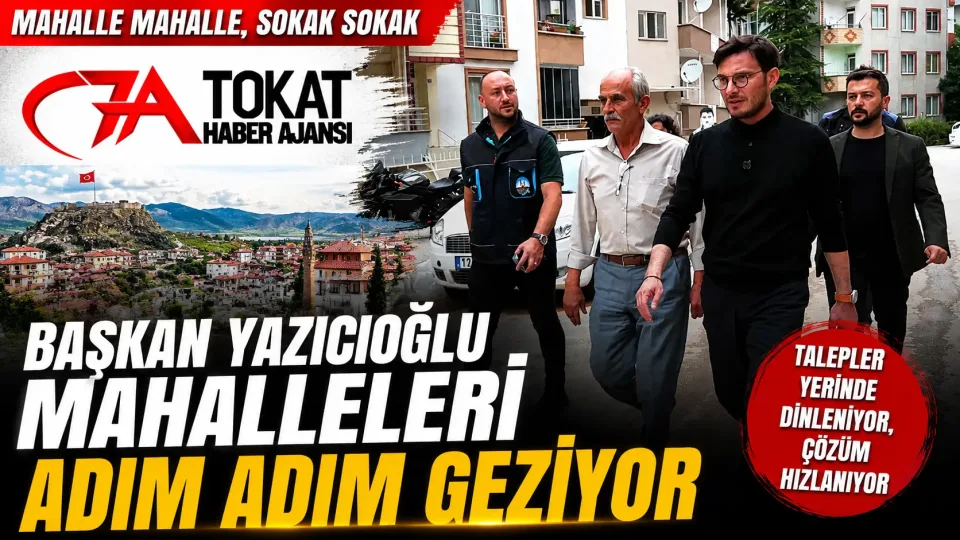 Başkan Yazıcıoğlu Devegörmez Mahallesi’nde talepleri yerinde dinledi