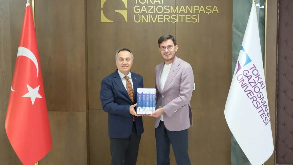 Başkan Yazıcıoğlu’ndan Tokat Gaziosmanpaşa Üniversitesi Rektörüne Ziyaret