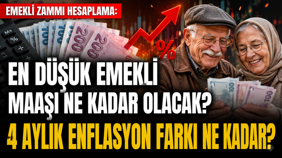 Emekli maaşı zammında 4 aylık tablo netleşti: Gözler temmuz artışında