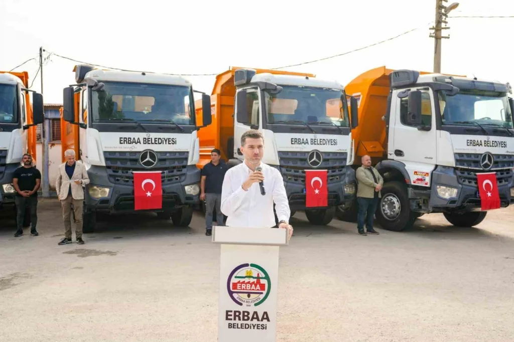 Erbaa Belediyesi Filosunu Büyüttü: 17 Araç Hizmette, Sayı 22’ye Çıkacak
