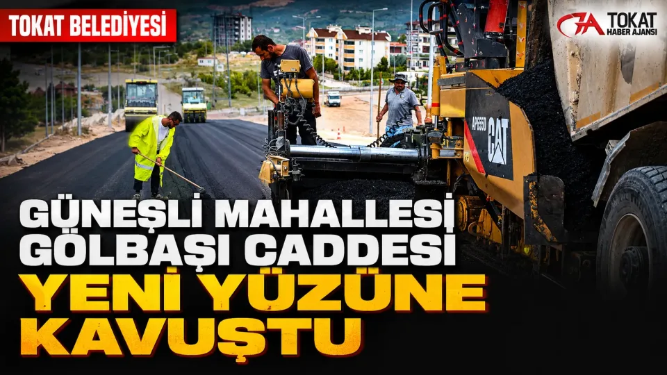 Güneşli Mahallesi Gölbaşı Caddesi yenilenerek trafiğe açıldı