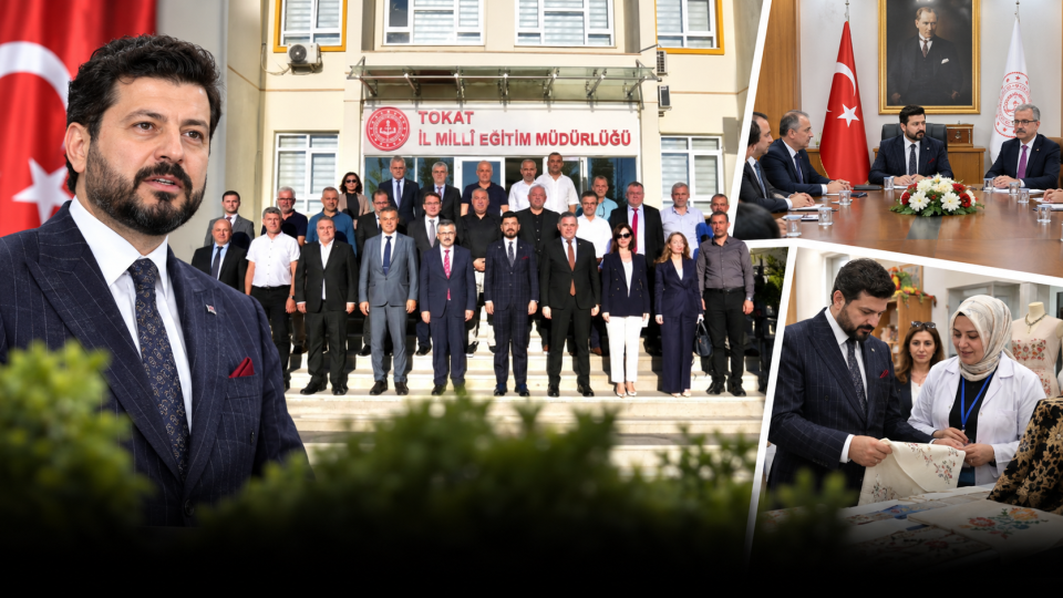 Hayat Boyu Öğrenme Genel Müdürü Emre Topoğlu’ndan Tokat’a ziyaret