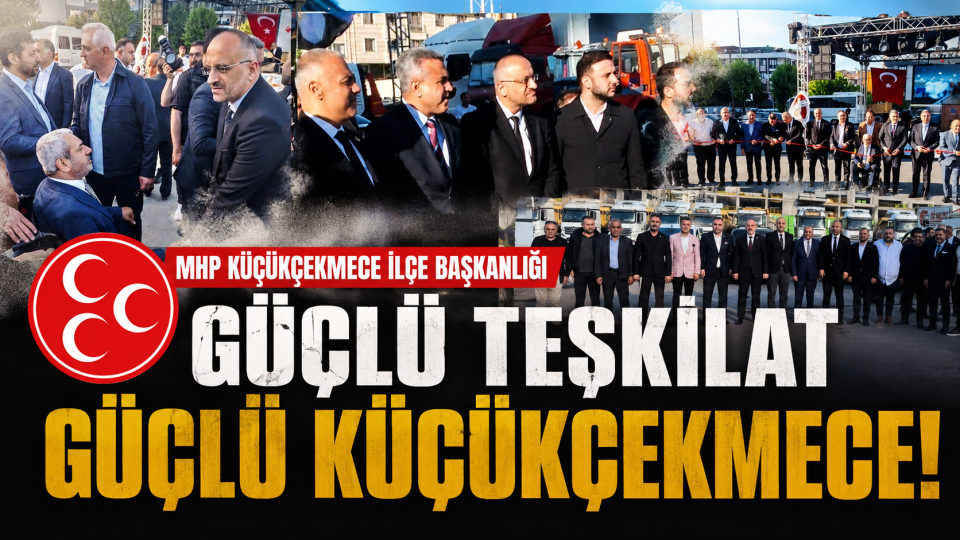 Küçükçekmece Tokat Dernekler Federasyonu etkinliğine MHP’den ziyaret