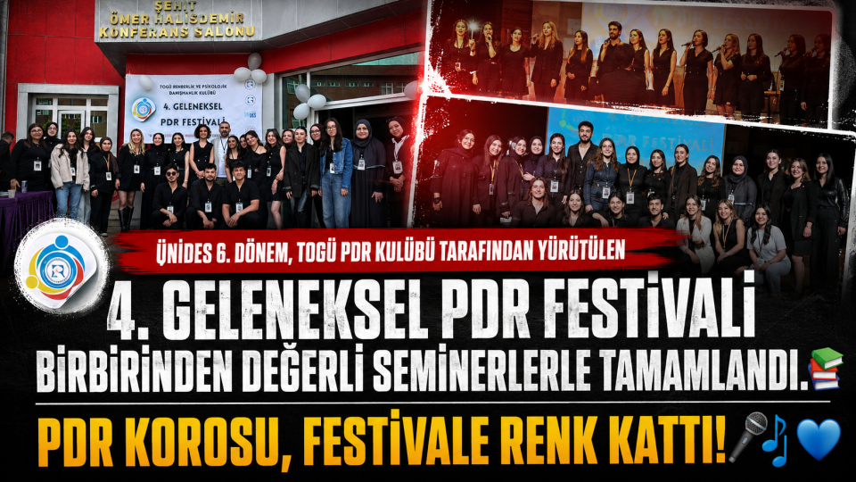 TOGÜ PDR Kulübü’nün 4. Geleneksel PDR Festivali Verimli Oturumlarla Tamamlandı