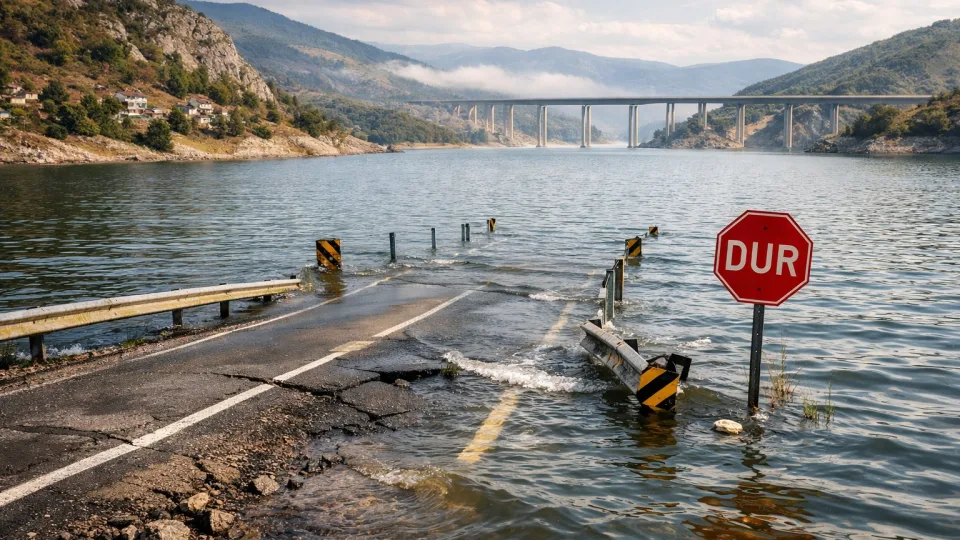 Tokat Almus’ta Her Yıl Aynı Sorun: 500 Metrelik Yol Sular Altında Kalıyor, Halk Çözüm Bekliyor