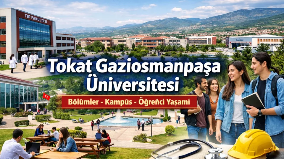 Tokat Gaziosmanpaşa Üniversitesi Nasıl? Bölümler, Kampüs, Öğrenci Yaşamı ve Taban Puanlar
