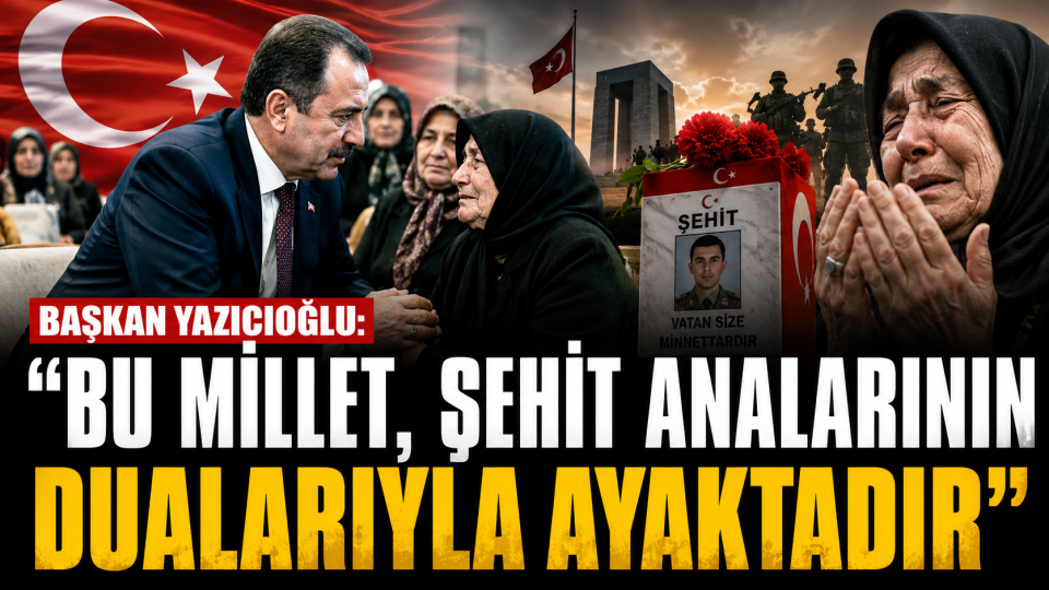 Tokat’ta Anneler Günü’nde şehit aileleriyle anlamlı buluşma