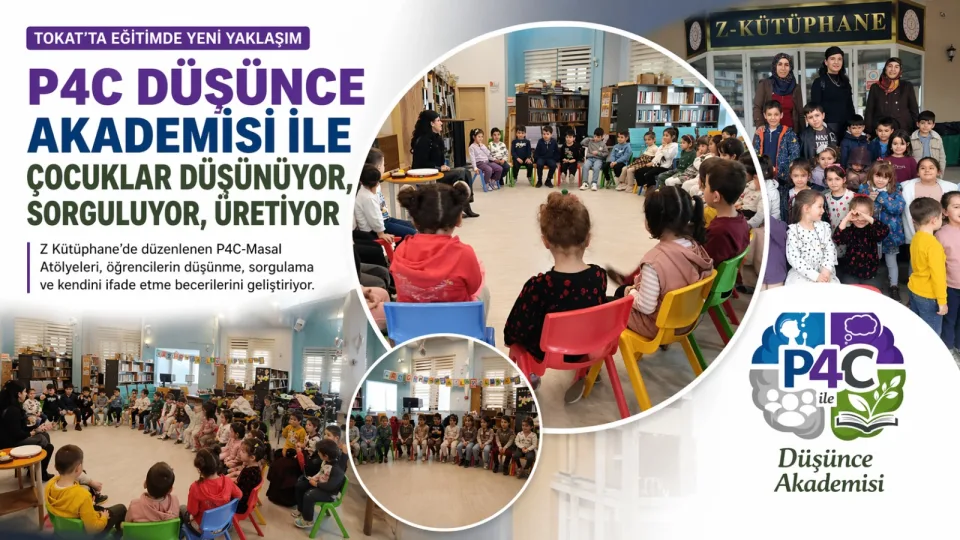 Tokat’ta Çocuklar Masallarla Düşünmeyi Öğreniyor
