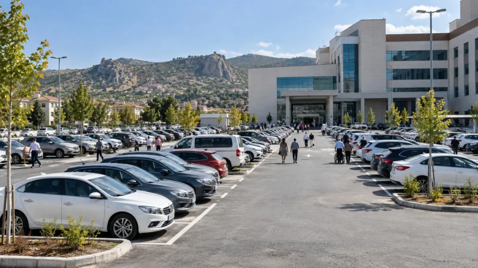 Tokat’ta Hastane Çevresindeki Park Sorununa Yeni Çözüm: Otopark Kullanıma Açıldı