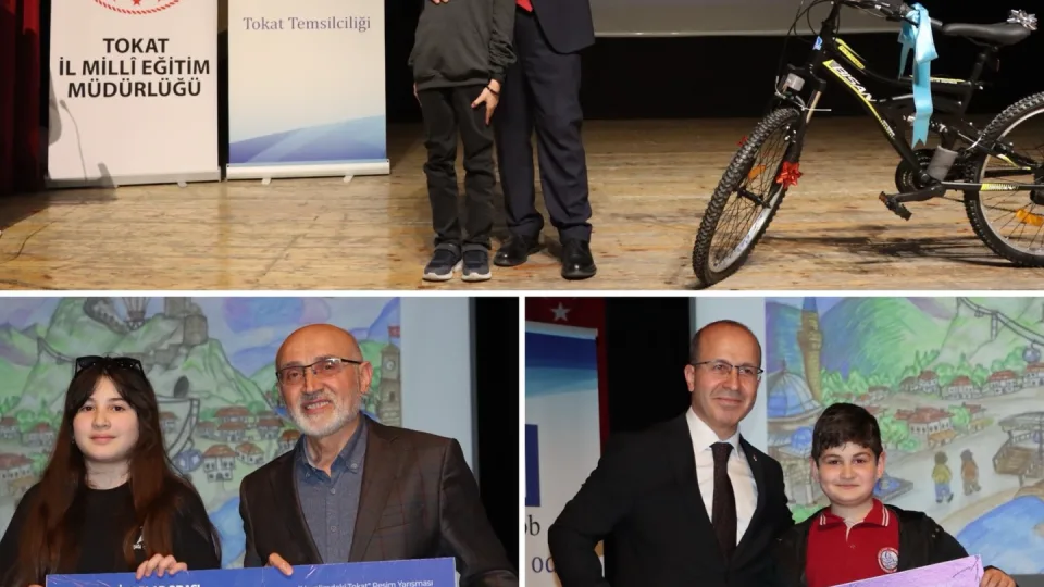 Tokat’ta “Hayalimdeki Tokat” Yarışması: Öğrencilere Ödülleri Verildi