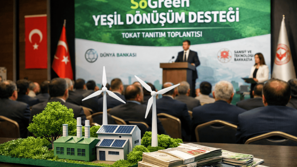 Tokat’ta iş dünyasını heyecanlandıran destek: KOBİ’lere milyonluk faizsiz yeşil dönüşüm fırsatı