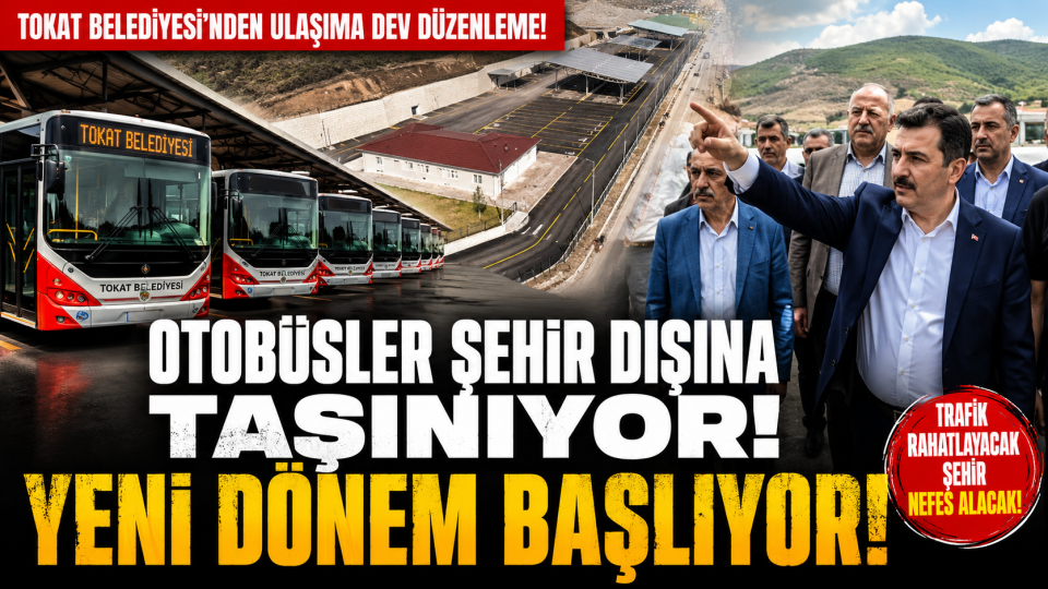 Tokat’ta şehir içi halk otobüsleri için yeni düzenleme hayata geçiriliyor