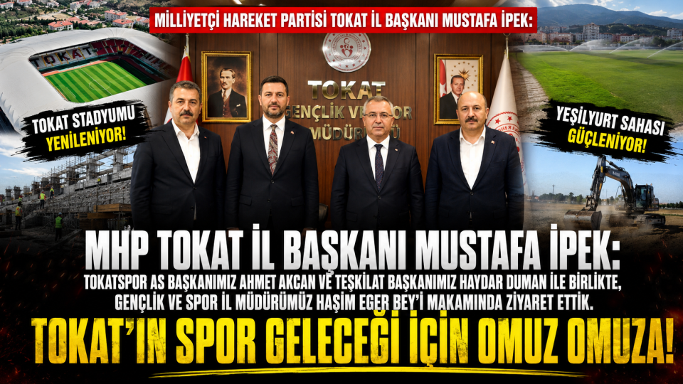 Tokat’ta spor altyapısı yatırımları için kapsamlı değerlendirme yapıldı