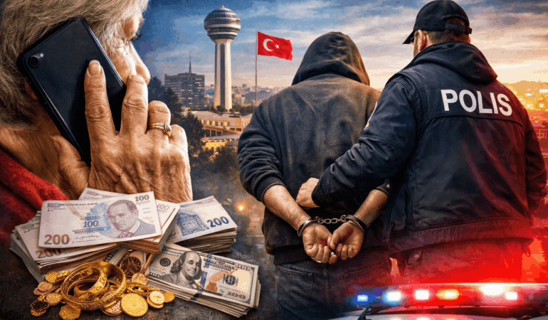 Telefonla kandırdı, milyonları aldı: Kaçışı Ankara’da son buldu