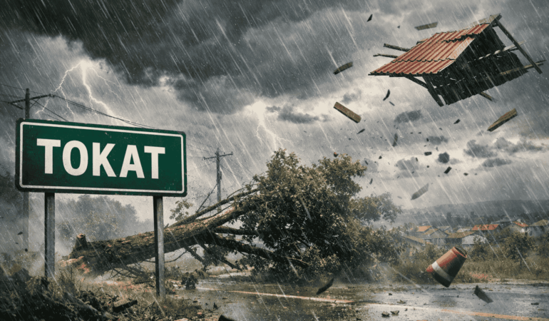 Tokat’ta Fırtına Alarmı! Valilikten “Dikkatli Olun” Çağrısı