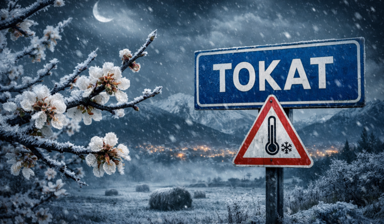 Tokat’ta üreticiyi tedirgin eden gece uyarısı: Geçen yılın don kabusu yeniden kapıda olabilir